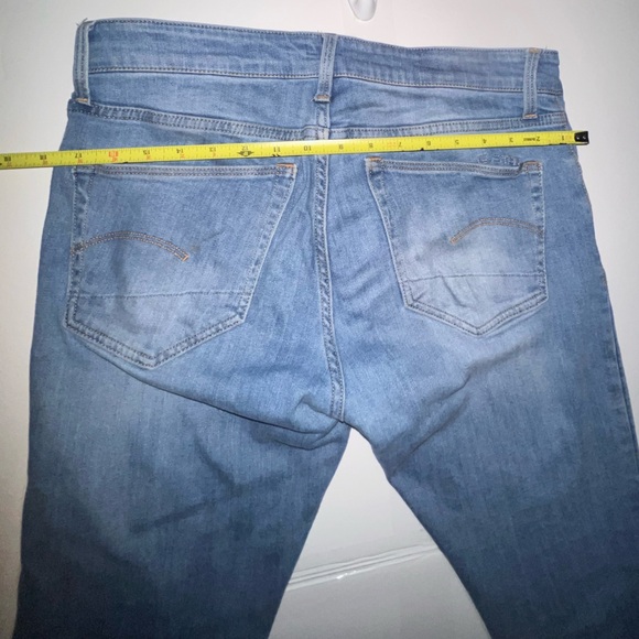 G star raw 3301 skinny light blue 32 x 30 - Picture 4 of 8